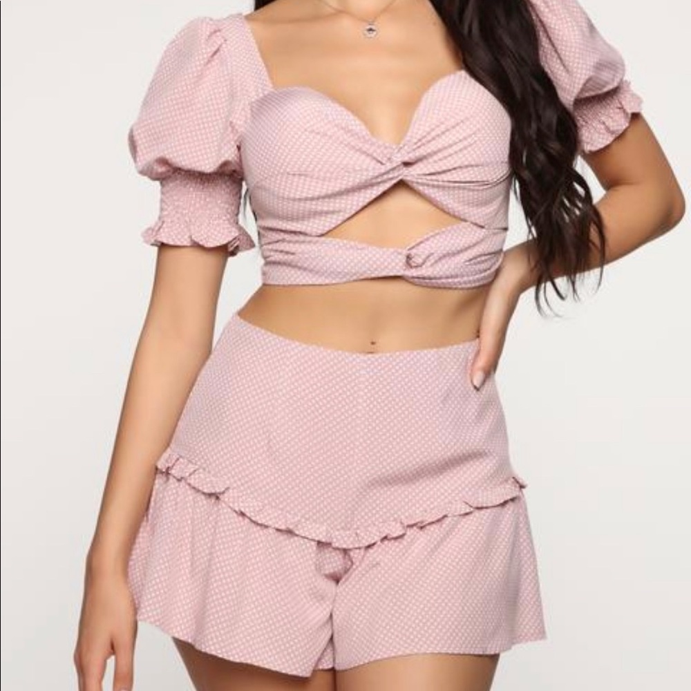 Polka Dot Short Set